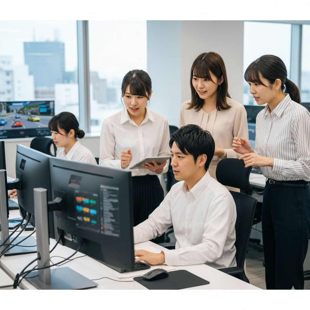 ゲーム開発の様子2